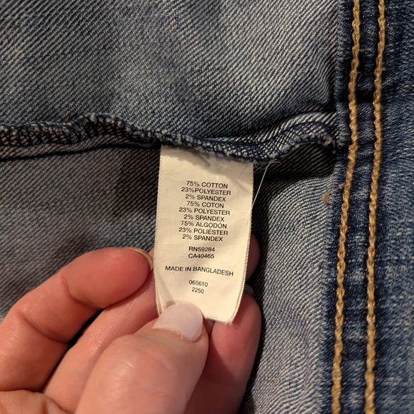 The Children's Place Blue Jean Jacket Size S 5/6 - Picture 5 of 8